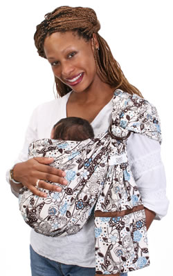 over the shoulder baby carrier