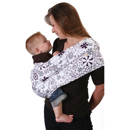 over the shoulder baby holder instructions