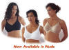 Black Seamless softcup nursing bra