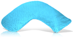 Turquoise Dot Bosom Baby Nursing Pillow by Luna Lullaby